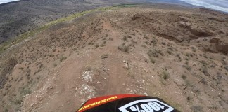 Guido Tschugg testet auf der Rampage