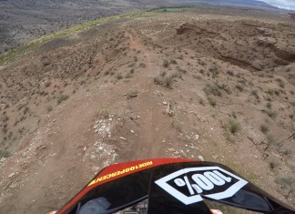 Guido Tschugg testet auf der Rampage