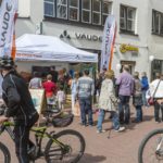 VAUDE Recycle Tour mit Stop am Store in Ulm