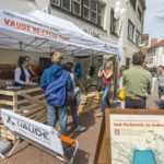 VAUDE Recycle Tour mit Stop am Store in Ulm