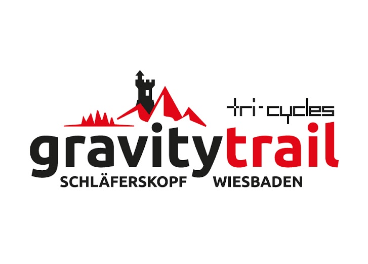 Das Logo des neuen gravitytrail in Wiesbaden