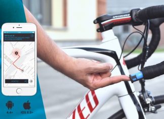 Sherlock sichert Dein Bike Sherlock - Flexibler Gummifinger mit GPS-Gehirn