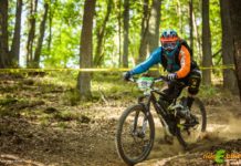 Enduro One: Bereit für 2017! Wirbelte eine Menge Staub auf... Rico Haase von der Haibike Enduro Crew
