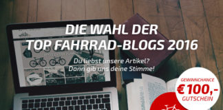 Top Fahrrad-Blog 2016 – rideE.bike mit dabei