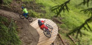 Bikepark Geißkopf – Weltweit erster Bosch eBike Uphill Flow Trail Im Bikepark Geißkopf gibt es eine Uphill-Steilwand