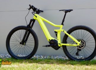 Bosch Sneak Preview – E-Bike-ABS, Powertube und andere neue Dinge Das Demorad von Cube ist schon eine Sahneschnitte.