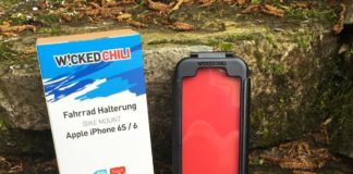 Angetestet – Handyhalterungen für E-Bikes von Wicked Chili Der komplette Lieferumfang des Rain Case 3.0