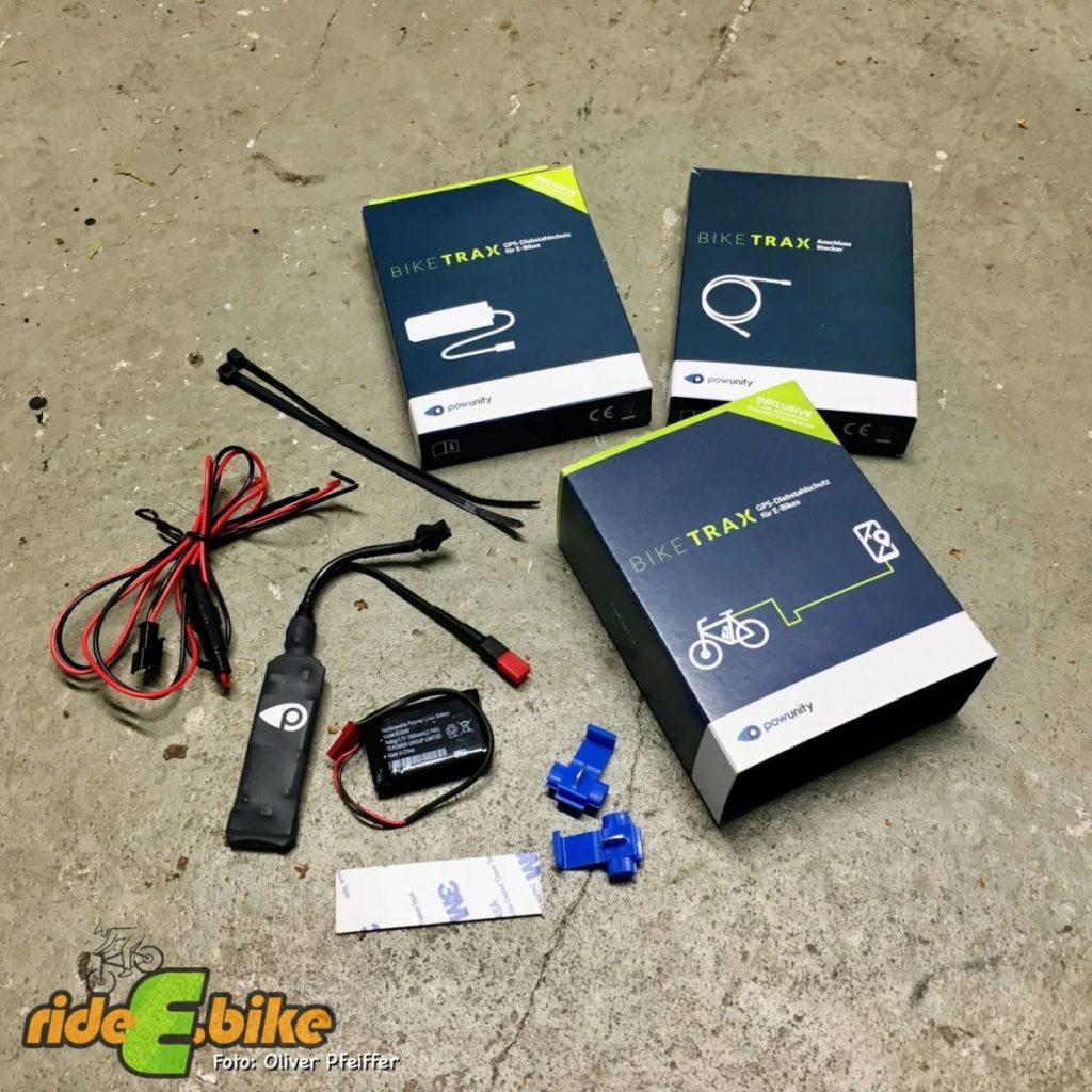 BIKETRAX GPS-Tracker für das E-Bike